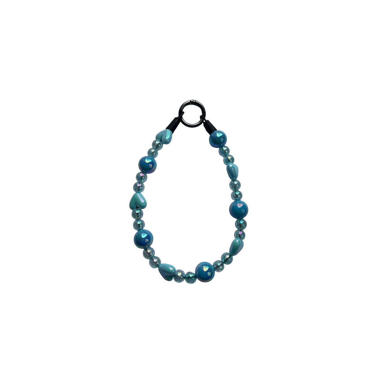 Turquoise Hearts Beaded Pet Jewelry Collar