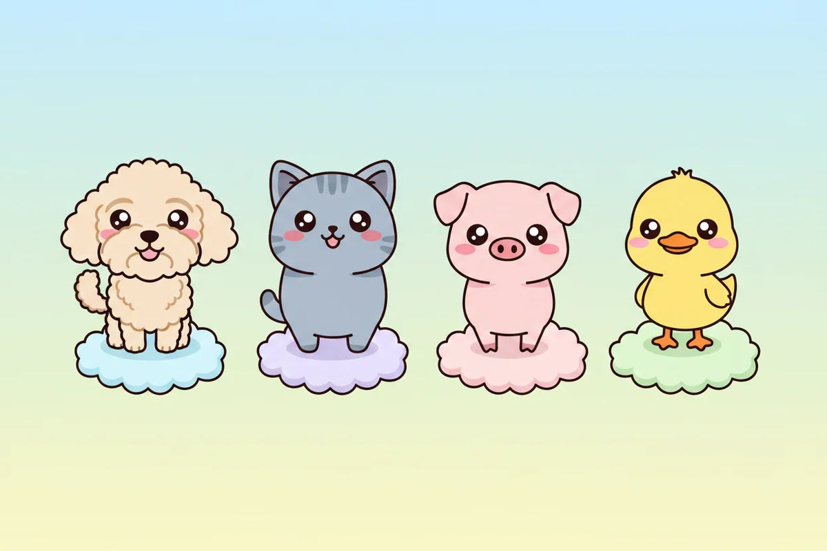 Kawaii Mystery Capsules - Kawaii Animals