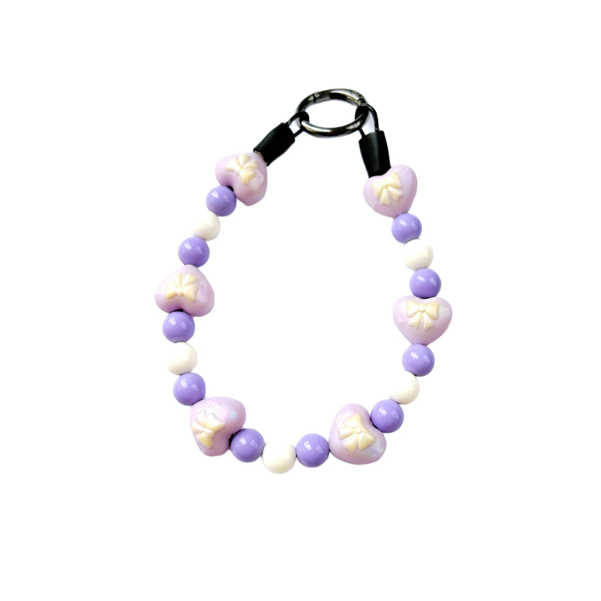Hearts & Ribbons Beaded Pet Jewelry Collar