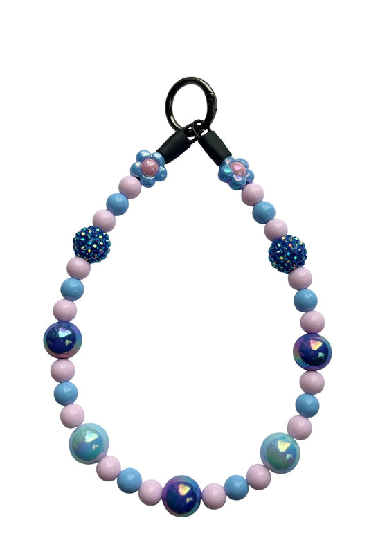 Blue Rhinestone Furever Beaded Pet Jewelry Collar