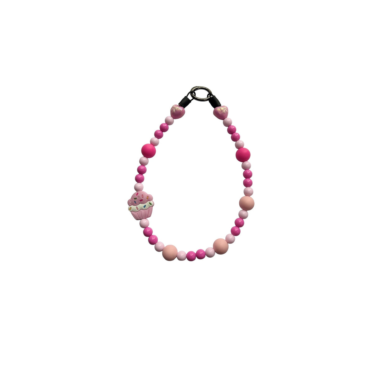 Cupcake Love Beaded Pet Jewelry Collar