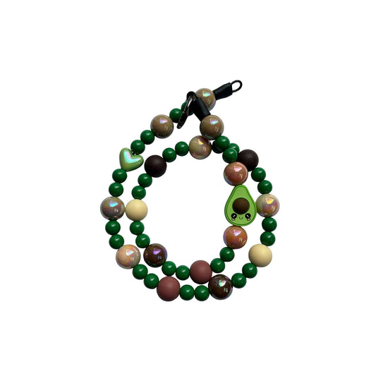 Love of Avocado Beaded Pet Jewelry Collar