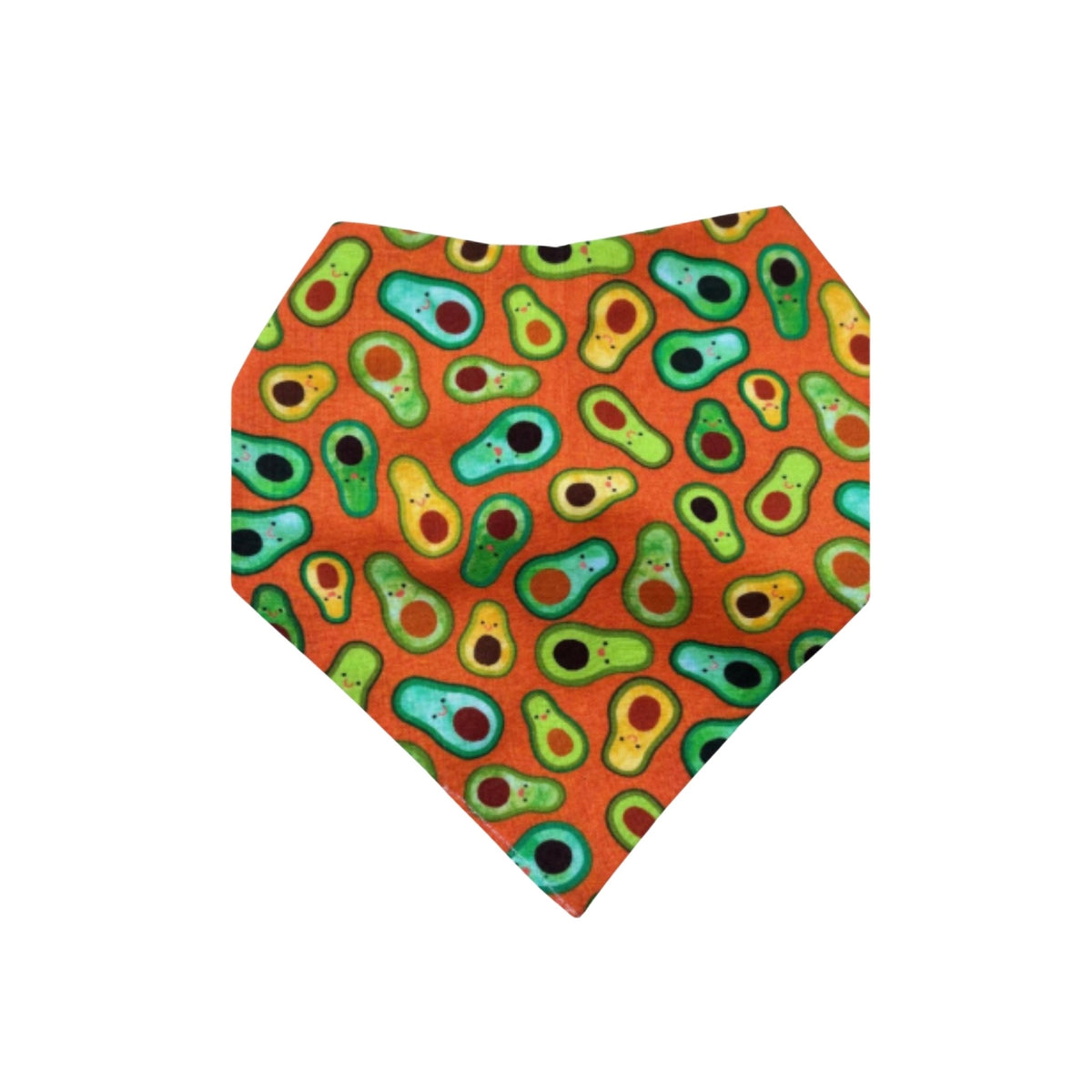 Happy Avocados Pet Reversible 2 Designs in 1 Bandana