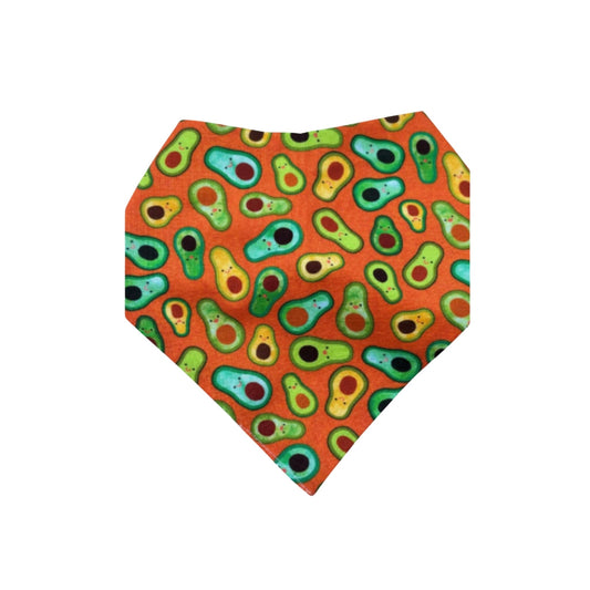 Happy Avocados Pet Reversible 2 Designs in 1 Bandana