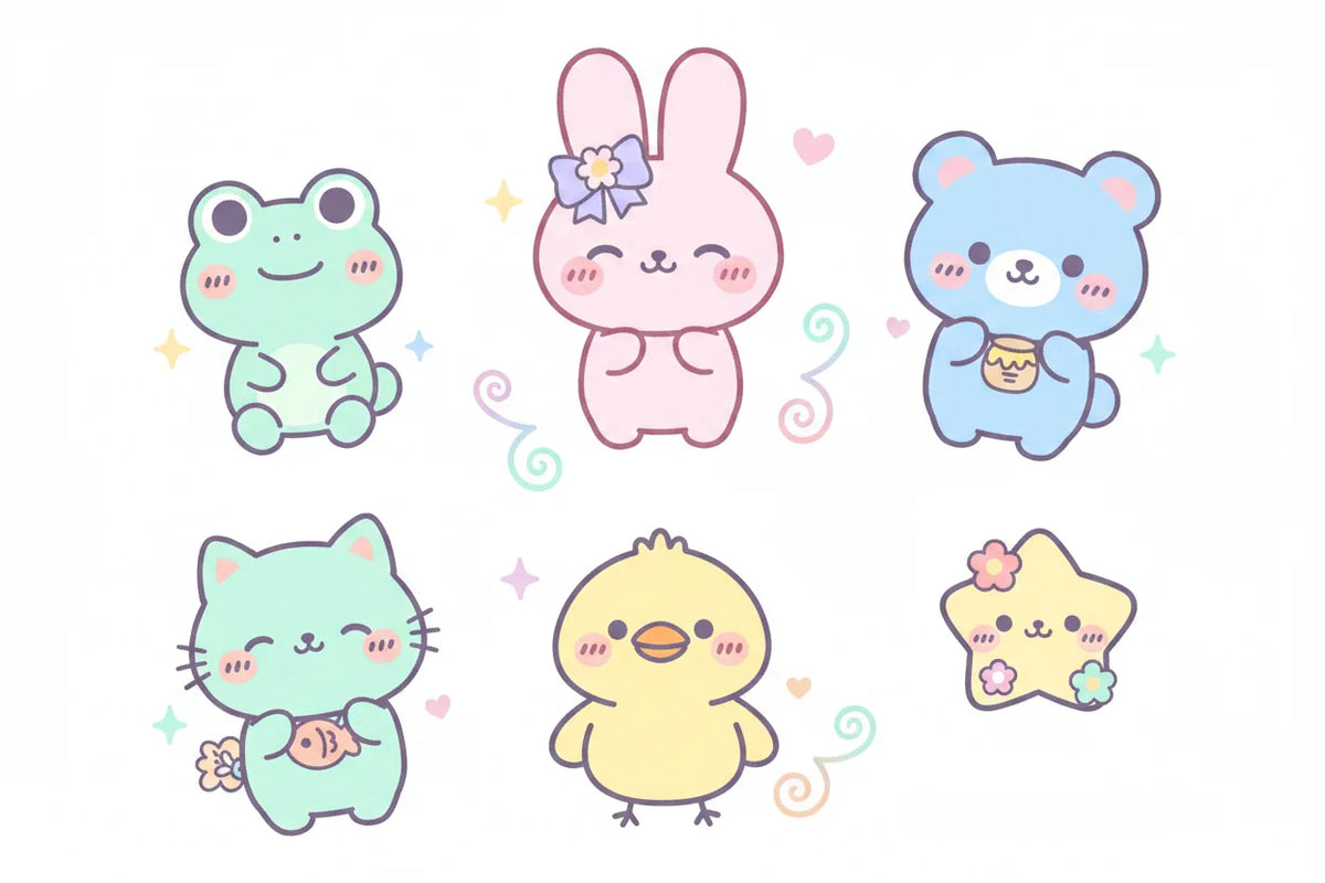 Kawaii Mystery Capsules - Kawaii Inspired Characters